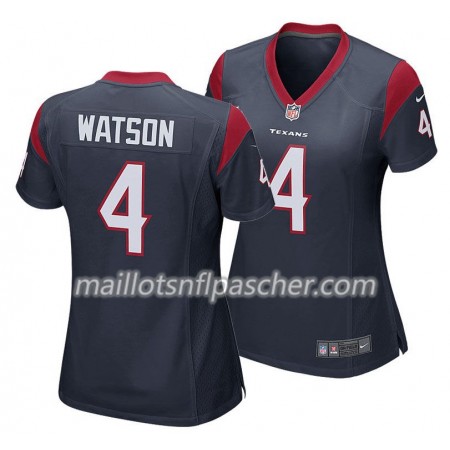 Maillot Houston Texans DeShaun Watson 4 Nike Bleu - Femme